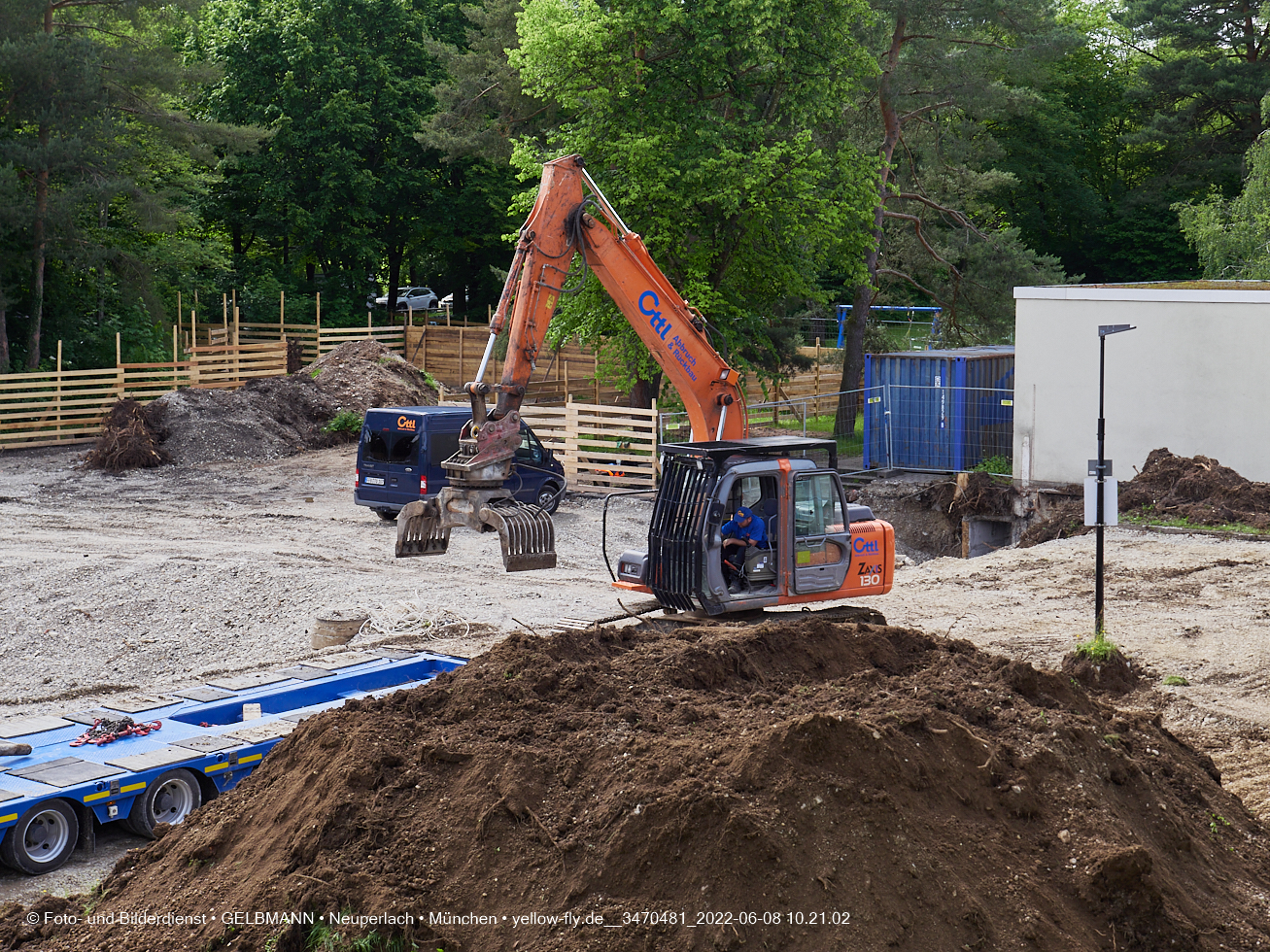 08.06.2022 - Baustelle zur Mütterberatung und Haus für Kinder